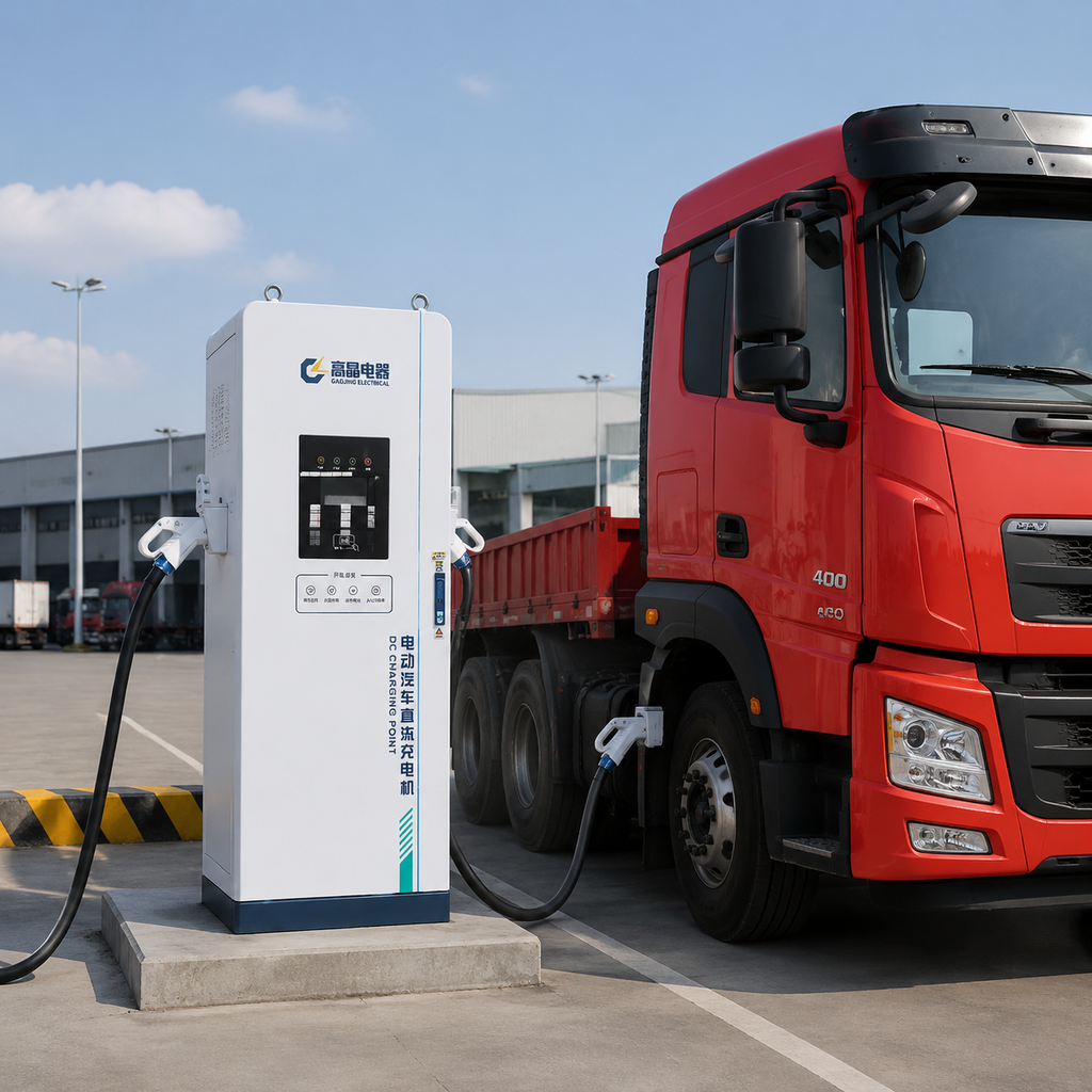 400kW Integrated DC Dual-Gun Charging Pile for Heavy-Duty Trucks - Image 3