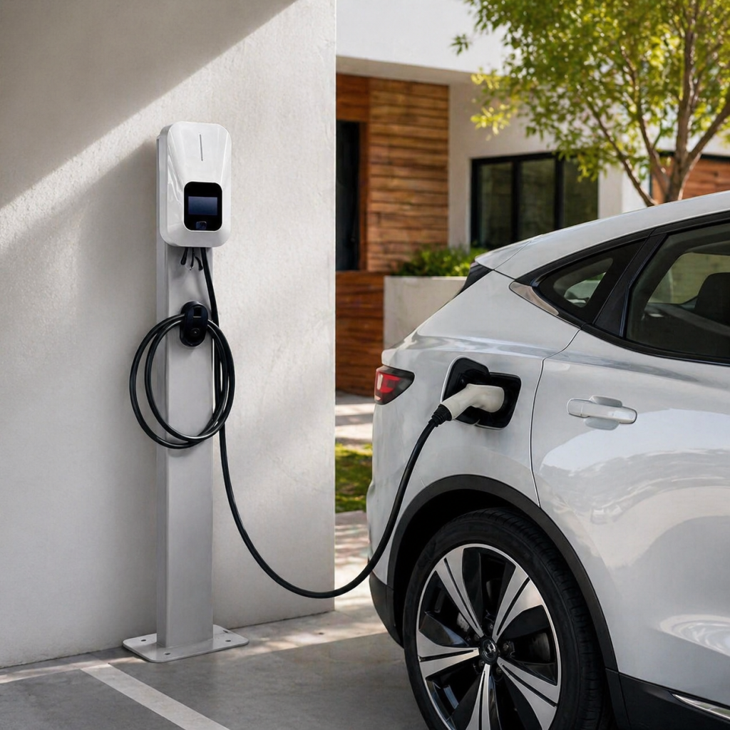 7kW Single-Gun AC EV Charging Pile - Image 3